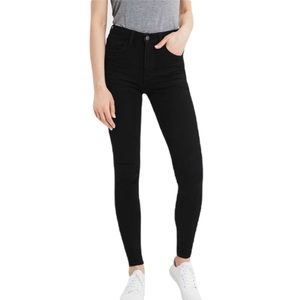 American Eagle Black 360 Super Stretch Hi-Rise Jegging